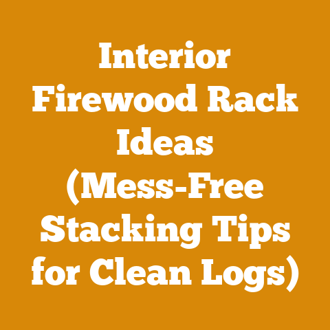 Interior Firewood Rack Ideas (Mess-Free Stacking Tips for Clean Logs)