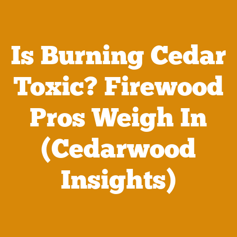 Is Burning Cedar Toxic? Firewood Pros Weigh In (Cedarwood Insights)