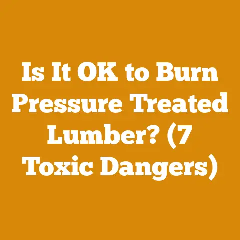 Is It OK to Burn Pressure Treated Lumber? (7 Toxic Dangers)