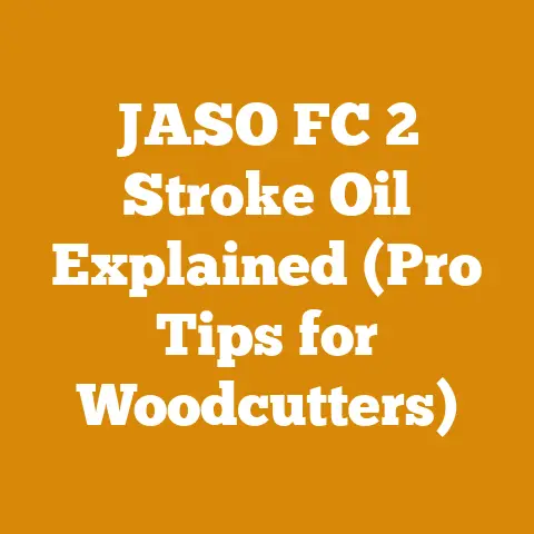 JASO FC 2 Stroke Oil Explained (Pro Tips for Woodcutters)