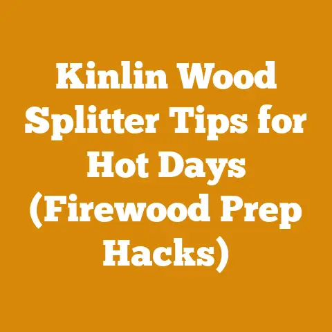 Kinlin Wood Splitter Tips for Hot Days (Firewood Prep Hacks)