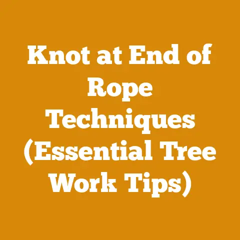 Knot at End of Rope Techniques (Essential Tree Work Tips)
