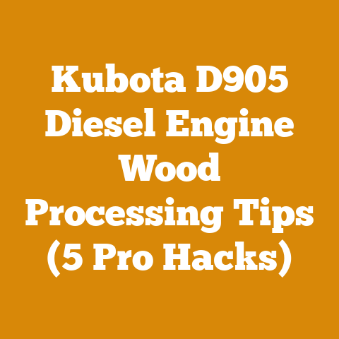 Kubota D905 Diesel Engine Wood Processing Tips (5 Pro Hacks)