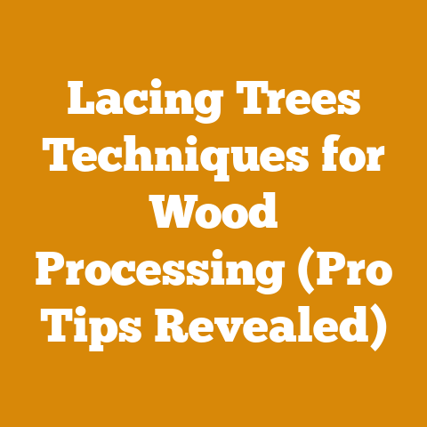 Lacing Trees Techniques for Wood Processing (Pro Tips Revealed)