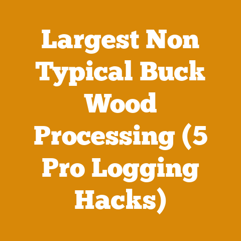 Largest Non Typical Buck Wood Processing (5 Pro Logging Hacks)
