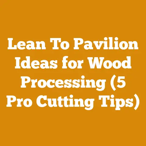 Lean To Pavilion Ideas for Wood Processing (5 Pro Cutting Tips)