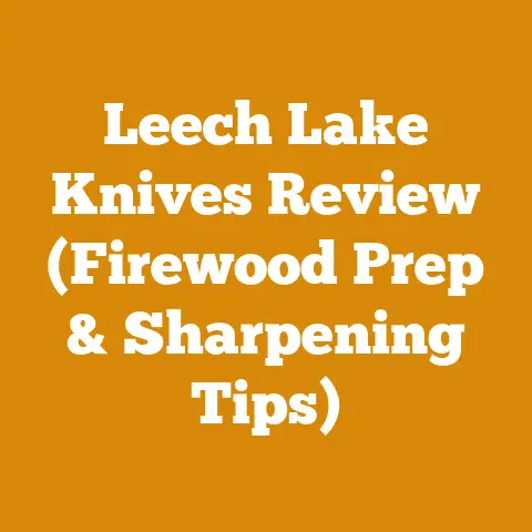 Leech Lake Knives Review (Firewood Prep & Sharpening Tips)