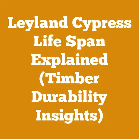 Leyland Cypress Life Span Explained (Timber Durability Insights)
