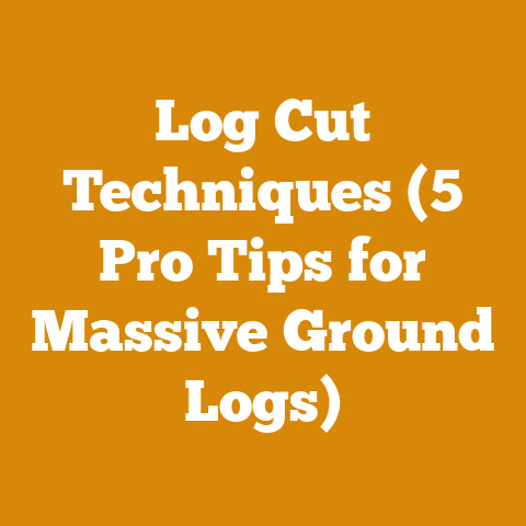 Log Cut Techniques (5 Pro Tips for Massive Ground Logs)