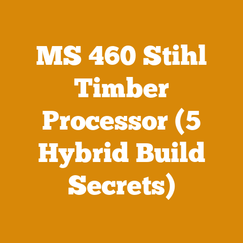 MS 460 Stihl Timber Processor (5 Hybrid Build Secrets)