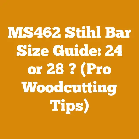 MS462 Stihl Bar Size Guide: 24″ or 28″? (Pro Woodcutting Tips)