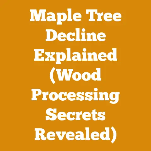 Maple Tree Decline Explained (Wood Processing Secrets Revealed)