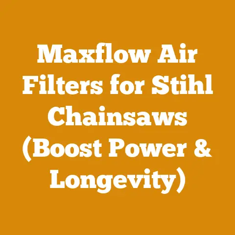 Maxflow Air Filters for Stihl Chainsaws (Boost Power & Longevity)