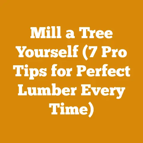 Mill a Tree Yourself (7 Pro Tips for Perfect Lumber Every Time)