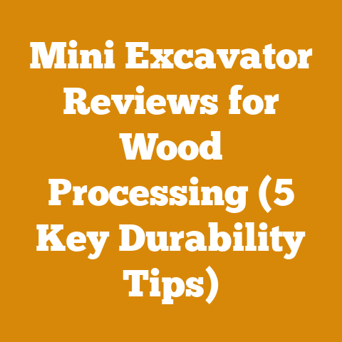 Mini Excavator Reviews for Wood Processing (5 Key Durability Tips)