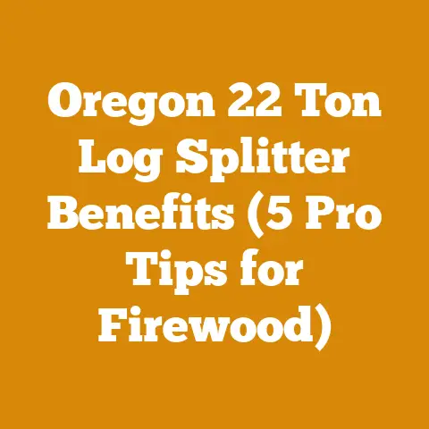 Oregon 22 Ton Log Splitter Benefits (5 Pro Tips for Firewood)