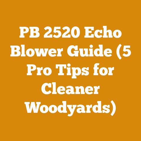 PB 2520 Echo Blower Guide (5 Pro Tips for Cleaner Woodyards)