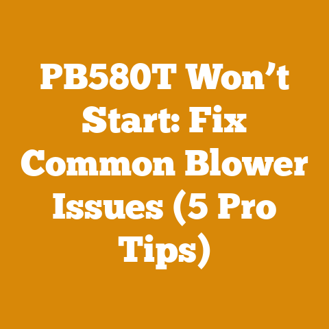 PB580T Won’t Start: Fix Common Blower Issues (5 Pro Tips)