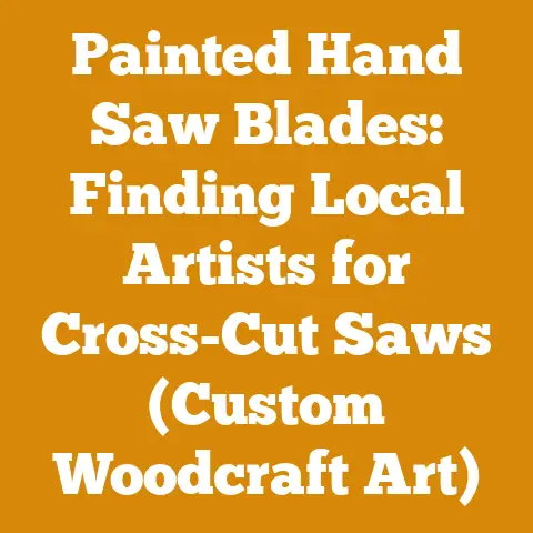 Painted Hand Saw Blades: Finding Local Artists for Cross-Cut Saws (Custom Woodcraft Art)