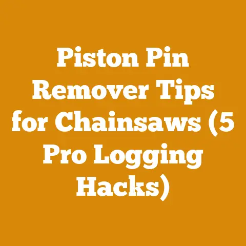 Piston Pin Remover Tips for Chainsaws (5 Pro Logging Hacks)