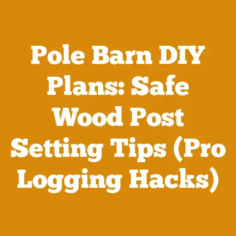 Pole Barn DIY Plans: Safe Wood Post Setting Tips (Pro Logging Hacks)