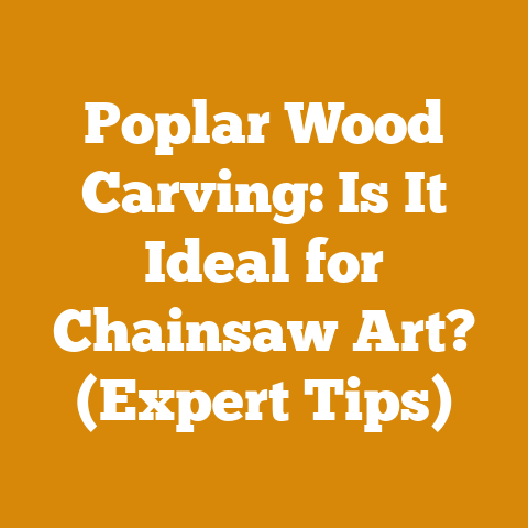 Poplar Wood Carving: Is It Ideal for Chainsaw Art? (Expert Tips)