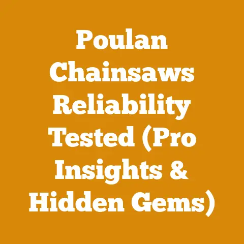 Poulan Chainsaws Reliability Tested (Pro Insights & Hidden Gems)