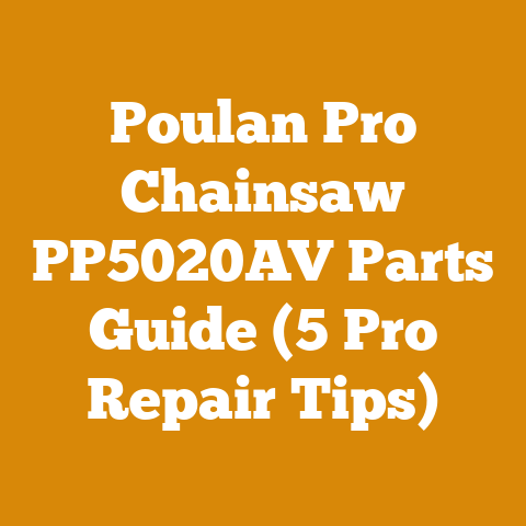 Poulan Pro Chainsaw PP5020AV Parts Guide (5 Pro Repair Tips)