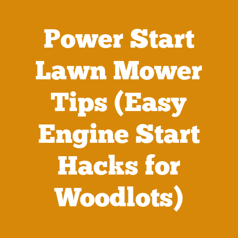 Power Start Lawn Mower Tips (Easy Engine Start Hacks for Woodlots)