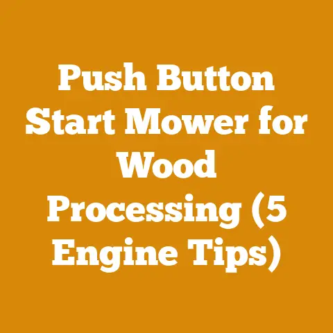 Push Button Start Mower for Wood Processing (5 Engine Tips)