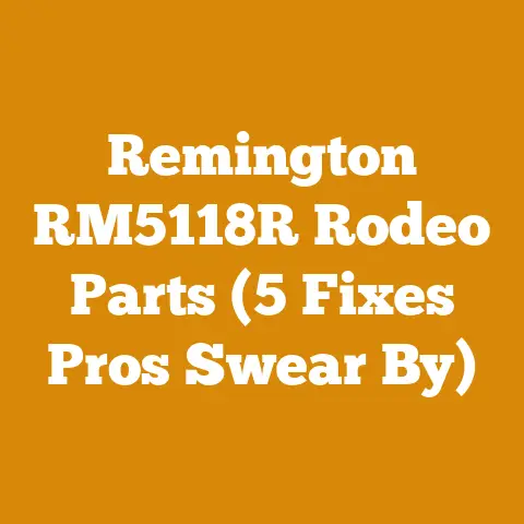 Remington RM5118R Rodeo Parts (5 Fixes Pros Swear By)