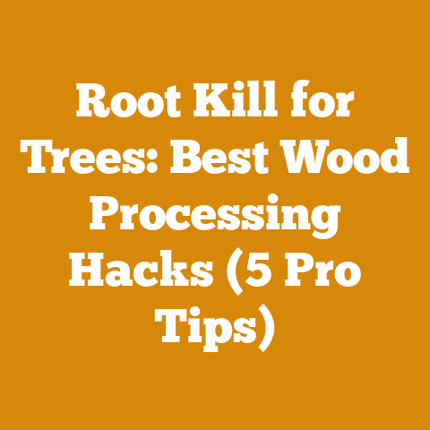 Root Kill for Trees: Best Wood Processing Hacks (5 Pro Tips)