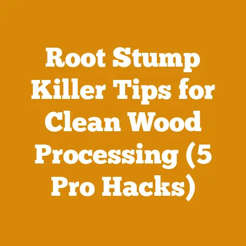 Root Stump Killer Tips for Clean Wood Processing (5 Pro Hacks)