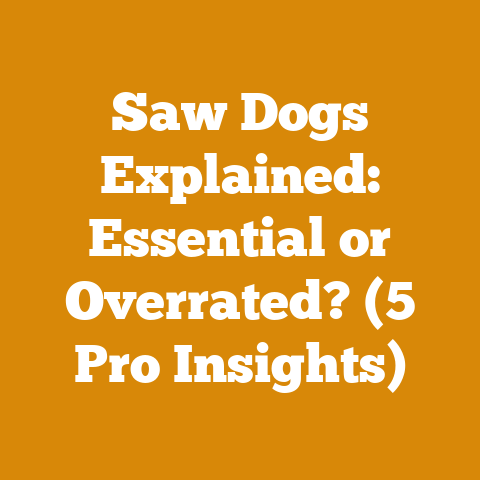 Saw Dogs Explained: Essential or Overrated? (5 Pro Insights)