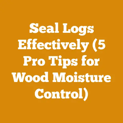 Seal Logs Effectively (5 Pro Tips for Wood Moisture Control)