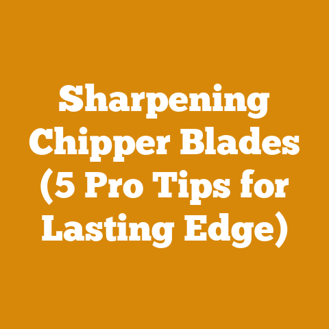 Sharpening Chipper Blades (5 Pro Tips for Lasting Edge)