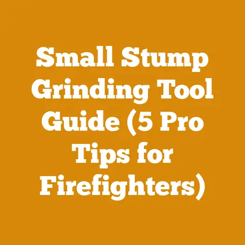 Small Stump Grinding Tool Guide (5 Pro Tips for Firefighters)