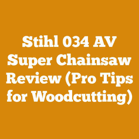 Stihl 034 AV Super Chainsaw Review (Pro Tips for Woodcutting)