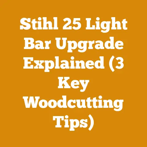 Stihl 25 Light Bar Upgrade Explained (3 Key Woodcutting Tips)