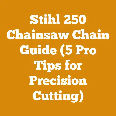 Stihl 250 Chainsaw Chain Guide (5 Pro Tips for Precision Cutting)