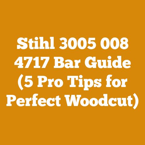 Stihl 3005 008 4717 Bar Guide (5 Pro Tips for Perfect Woodcut)