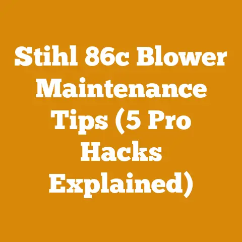 Stihl 86c Blower Maintenance Tips (5 Pro Hacks Explained)