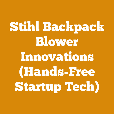 Stihl Backpack Blower Innovations (Hands-Free Startup Tech)