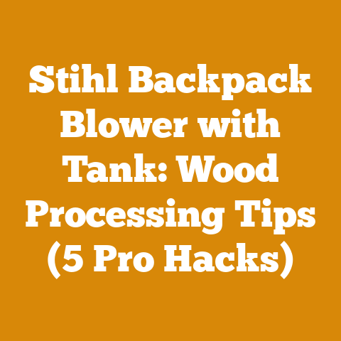 Stihl Backpack Blower with Tank: Wood Processing Tips (5 Pro Hacks)