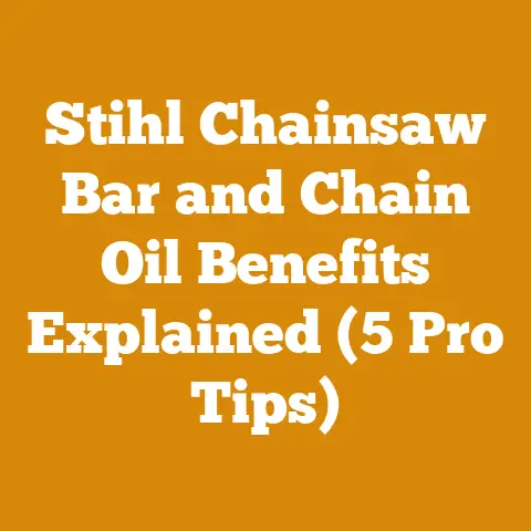 Stihl Chainsaw Bar and Chain Oil Benefits Explained (5 Pro Tips)