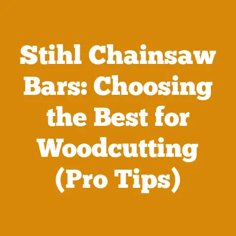 Stihl Chainsaw Bars: Choosing the Best for Woodcutting (Pro Tips)