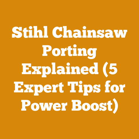 Stihl Chainsaw Porting Explained (5 Expert Tips for Power Boost)