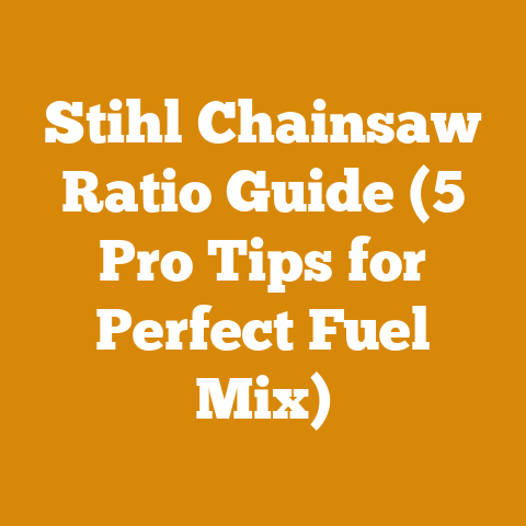 Stihl Chainsaw Ratio Guide (5 Pro Tips for Perfect Fuel Mix)