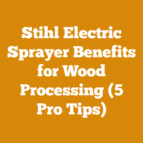 Stihl Electric Sprayer Benefits for Wood Processing (5 Pro Tips)