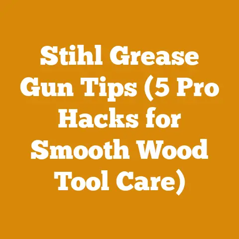 Stihl Grease Gun Tips (5 Pro Hacks for Smooth Wood Tool Care)